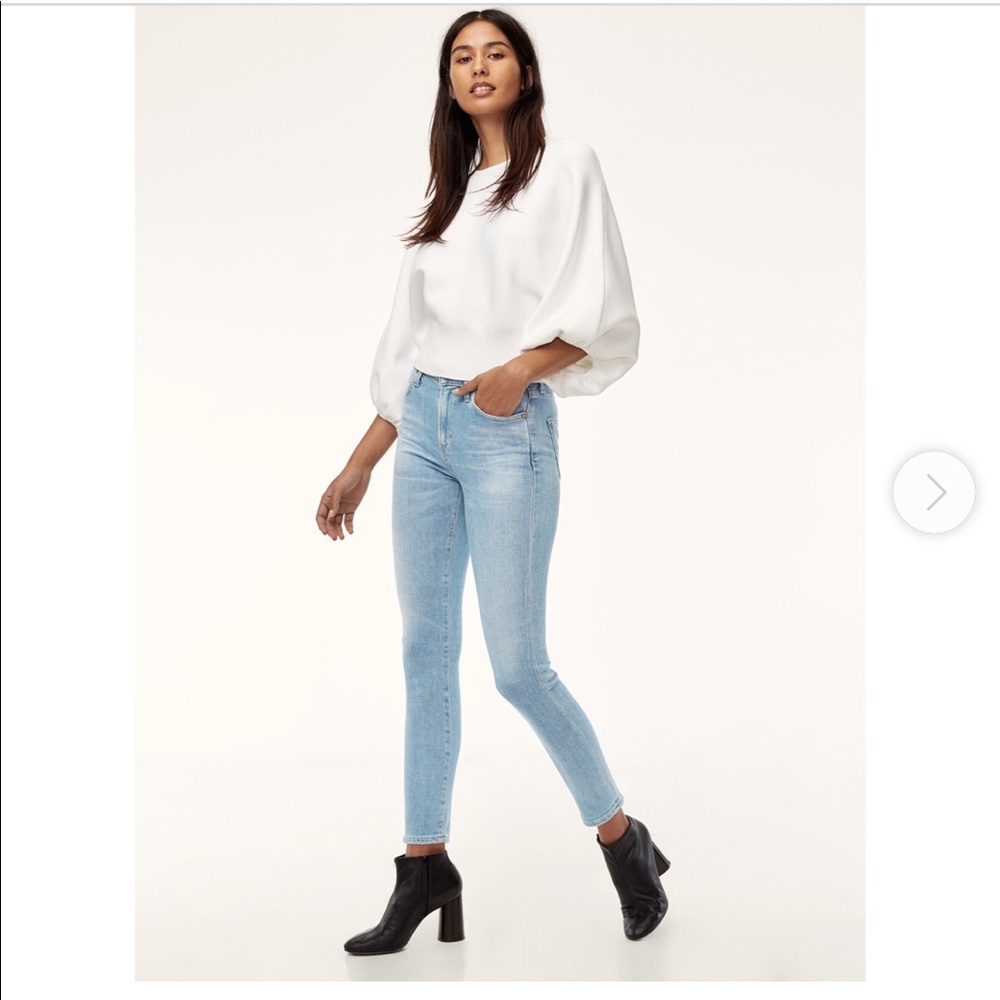 NWT! Citizens of Humanity Rocket Crop HR skinny
